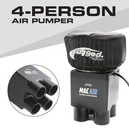 Rugged Radios MAC Air 4-Person Helmet Air Pumper (Pumper Only)