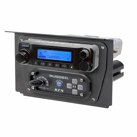 Rugged Radios Polaris RZR STX STEREO Complete UTV Communication Kit