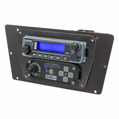 Rugged Radios POWERHOUSE 45-Watt GMRS Radio - Yamaha YXZ Complete UTV Communication Intercom Kit