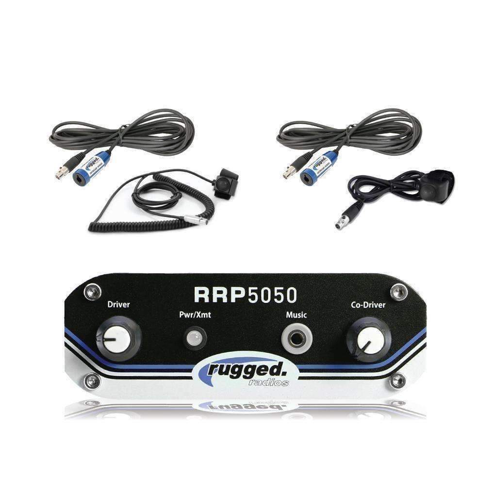 Rugged Radios  RRP5050 2 Person Race Intercom Kit