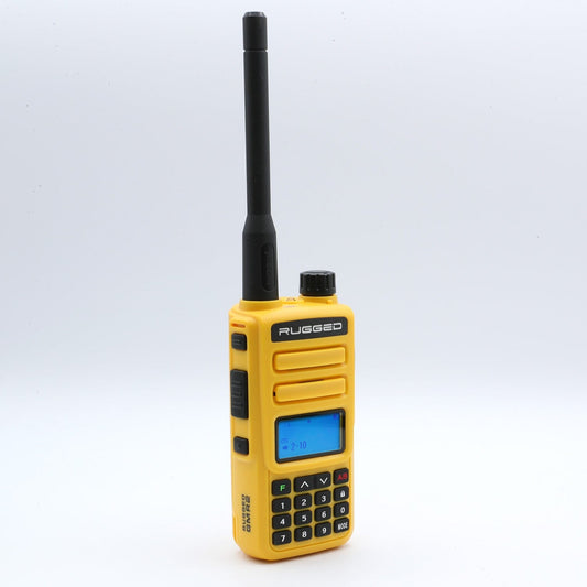 Rugged Radios GMR2 GMRS/FRS Handheld Radio - Limited Edition Yellow