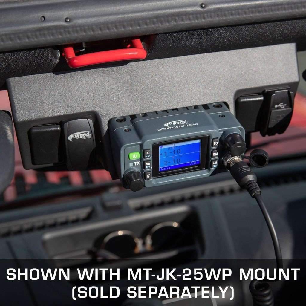 Rugged Radios GMR25 Waterproof GMRS Mobile Radio