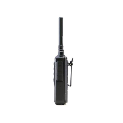 Rugged Radios RDH16 UHF Business Band Handheld Radio - Digital and Analog BUNDLE with Radios and Bank Charger