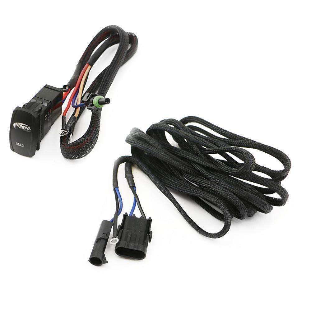 Rugged Radios Switch Install Harness for MAC Helmet Air Pumpers