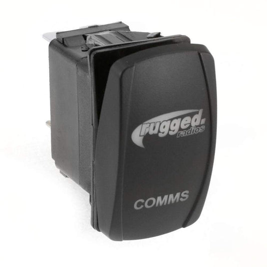 Rugged Radios Waterproof Rocker Switch for  Communication Systems