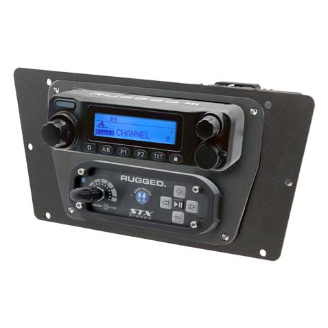 Rugged Radios Yamaha YXZ STX STEREO Complete UTV Communication Kit