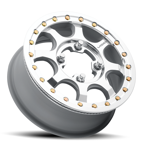 Vision Flow Beadlock Wheel 4x136 Machined Face and Ring - 351BL