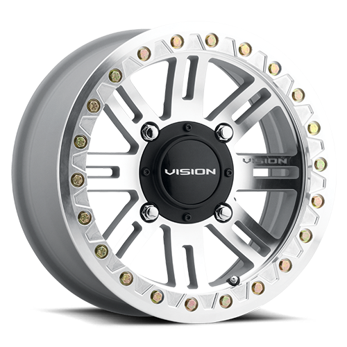 Vision Manx 2 Beadlock Wheel 4x110 Machined - 356BL