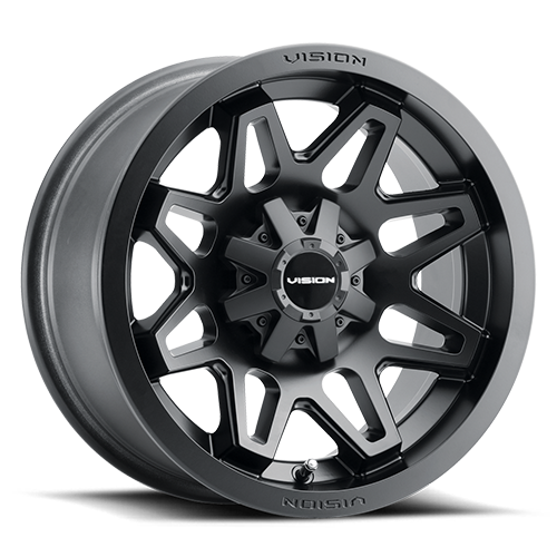 Vision Se7en Wheel 4x110 Matte Black - 416