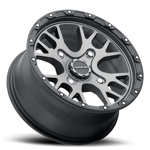 Vision Rocker Wheel 4x136 Satin Grey - 545