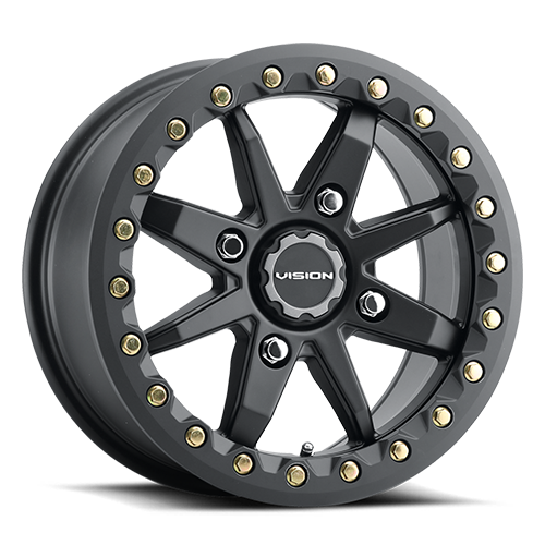 Vision Bolt Wheel 4x110 Satin Black - 544