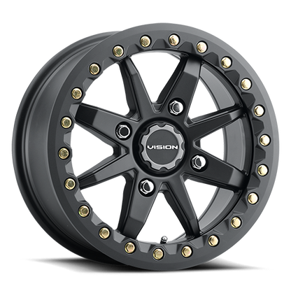 Vision Bolt Wheel 4x136 Satin Black - 544