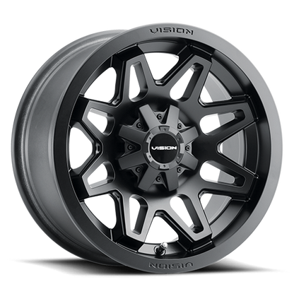 Vision Se7en Wheel 4x136 Matte Black - 416