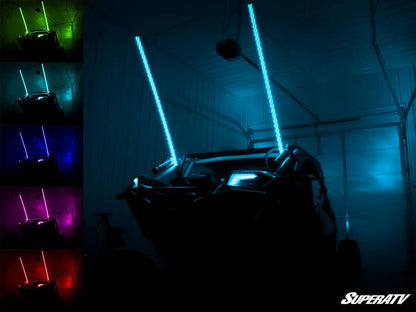 Super ATV Rgb Led Whip Lights